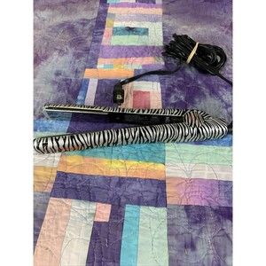 Fahrenheit Fht-125TZ Pro Flat Iron Works Animal Zebra Tested Works 450 Degrees